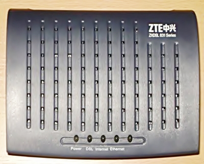 Zte Zxdsl 831 Series   -  2